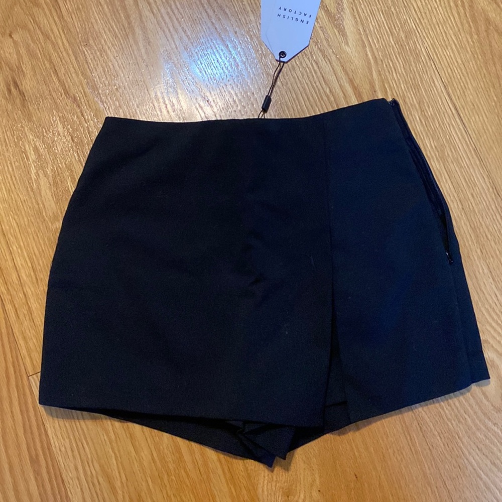 Vici dolls skort in black size XS